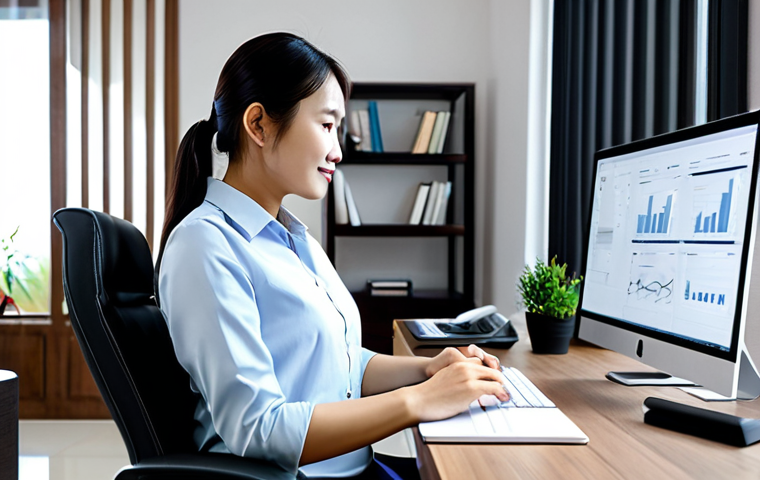 작업 자동화가 직장 문화에 미치는 영향 - Manager Mentoring Employee on Automation Software**
A Vietnamese manager in a smart office setting,... 작업 자동화가 직장 문화에 미치는 영향 - Manager Mentoring Employee on Automation Software**
A Vietnamese manager in a smart office setting,...